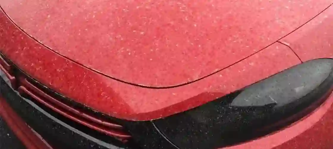 پاک کردن اسید روی ماشین